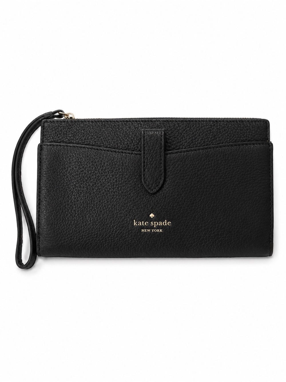 kate spade black nylon backpack with matching black wallet and gold hardware - Picture 8 of 11